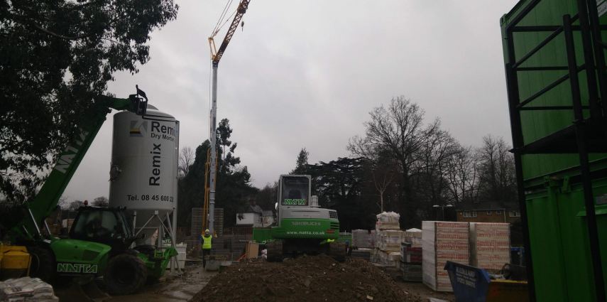 PROJECT MANAGEMENT: Latest images from on site at Bracknell Care Home